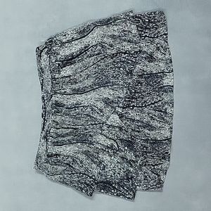 NWOT Silence + Noise Chafaun Ruffle Mini Skirt size: 10